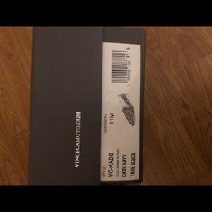 Nice Navy flats worn once